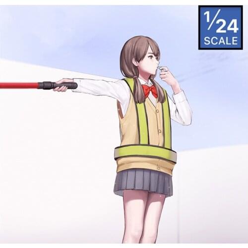 1/24 Resin Model Figure GK，Please pass this Way， Unassembled and unpainted kit