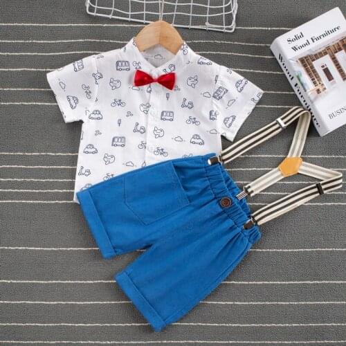 Summer Fashion Kids T Shirt for Girls Boys Clothes Set Cotton Baby Toddler Short Sleeve T Shirt Boys Tops Girls Costumes Suit