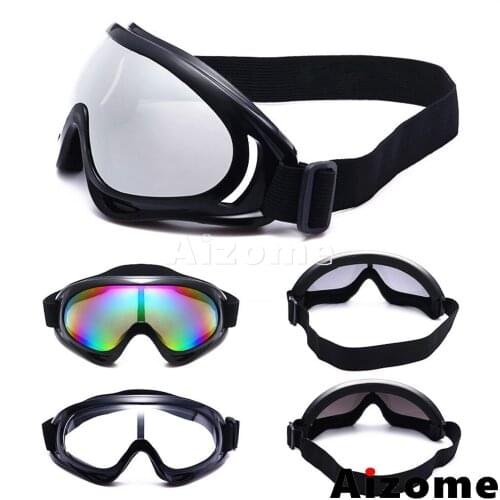 Motorcycle Biker Glasses Outdoor Sports Skiing Snowboard Snowmobile Goggles Windproof Dust-proof Glasses Skate Ski Goggles