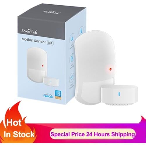 Broadlink S3 Hub and Motion Sensor Kit Smart Home Automation Kit PIR Motion Detector Alarm S3 Hub Required Via Braodlink APP