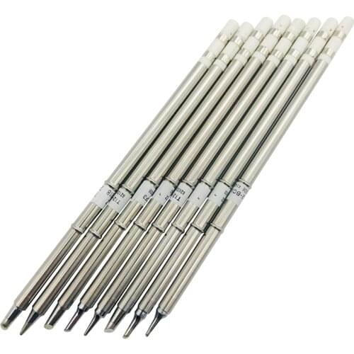 T12 BC1 series Soldering Solder Iron Tips T12 Series Iron Tip For Hakko FX951 STC AND STM32 OLED Electric Soldering Iron
