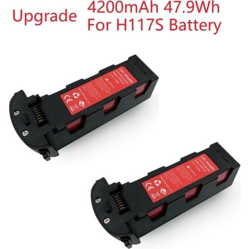 Upgrade 11.4V 4200mAh Battery for Hubsan H117S Zino GPS RC Quadcopter Spare Parts 11.4V Battery For RC FPV Racing Camera Drones
