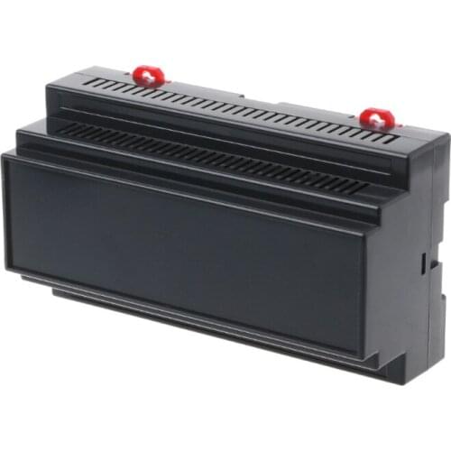 158x88x59mm ABS Plastic Box Enclosure Electronics Industrial Rail Project Case