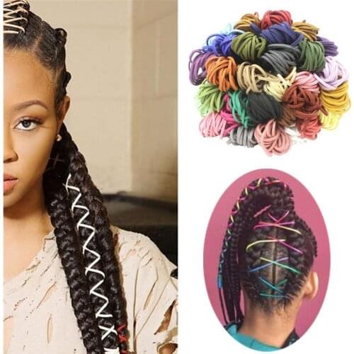 Reggae Braided Rope Deer Velvet Hip-hop Holiday Style Hair Accessories Braid Braided DIY Home Wedding Hair Styling Tool