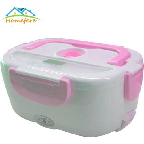 Portable Plastic and Stainless Steel Thermal Lunch Box For Office Lunchbox Leakproof Thermos Lunch Box Food Container Camping