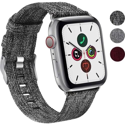 Bands for apple watch 5 44mm 40mm band Series 4 3 watchbands for iwatch strap Woven Fabric correa 42mm 38mm Bracelet pulseira