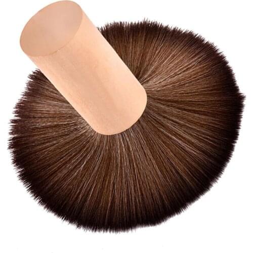 1Pcs Ultra Soft Barber Cleaning Hairbrush Hair Sweep Brush Hairdressing Neck Face Duster Brush Salon Household Hair Styling Tool
