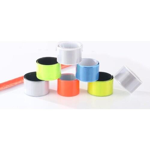 Cycling Reflective Strips Warning tape Running Fishing Bike Accessories Safety Bicycle Bind Pants Leg Strap Reflective Tape