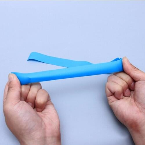 12PCS Disposable TPE Tourniquet Stretch Strap for Outdoor Hiking Camping Emergency Aid QW