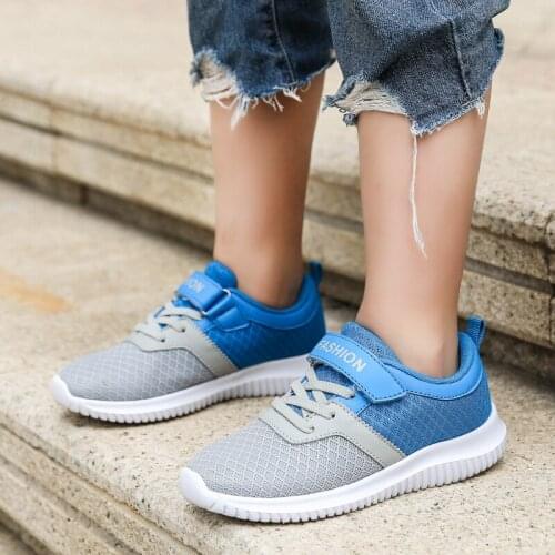 2021 Kids Sneakers boys Breathable Lightweight Children Shoes Non-slip Casual Boy Shoes Walking Sport Girls Sneakers Zapatillas