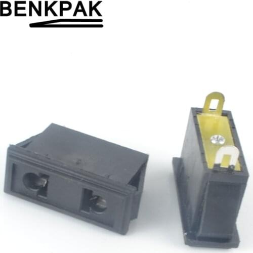 5pcs AC 250V 10A 2 Pin Female Connector Power Socket