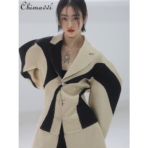 Женские кашемировые пальто Chimavvi China At AliExpress