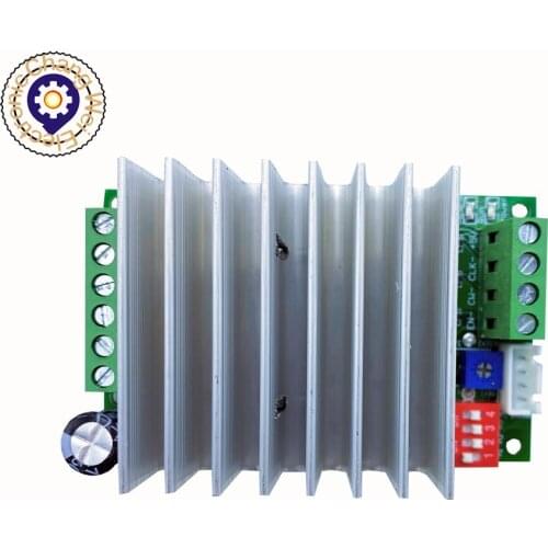 CNC silver white TB6600 4.5A DC 12-45V axis stepper motor two-phase motor control board NEMA 17 23