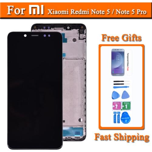 For Xiaomi Redmi Note 5 Pro LCD Display Touch Screen Digitizer Assembly Replacement parts for Redmi Note5 5.99 inch lcd