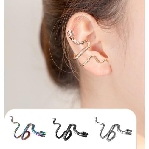 1pc Ear Clip Copper Animal Shape Ear Stud Unisex Non-Piercing Decoration Jewelry