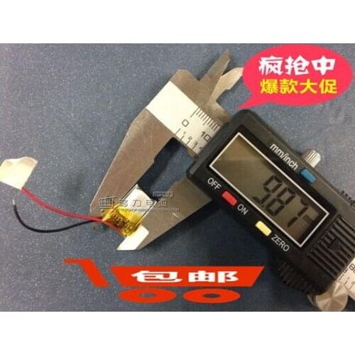 Small toys, Bluetooth headsets, mouse 3.7V, polymer lithium batteries, 601015 small devices, general purpose Rechargeable Li-ion