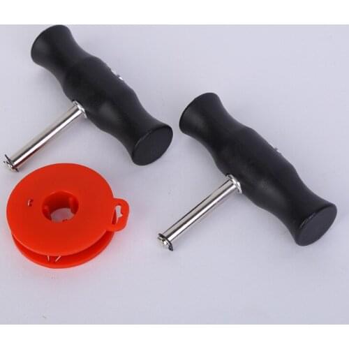 Glass Rubber Strip Broach Set T7012-C Wire Saw Glass Broach Glass Remover