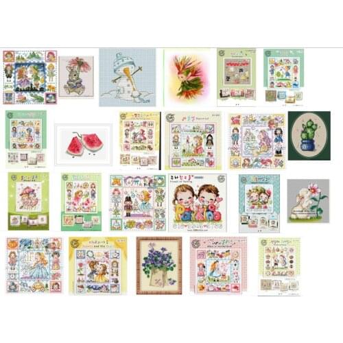 SODA styles embroidery cross stitch kits Counted Cross Stitch Kit Cross stitch RS cotton with cross stitch