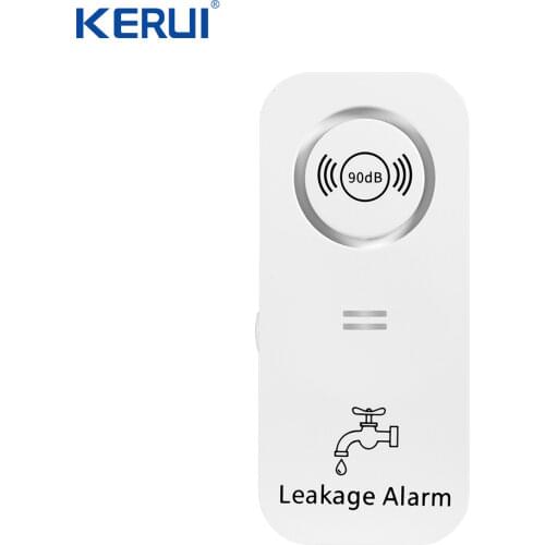 KERUI WD51 120dB Water Leakage Water Sensor Alarm Electronic Water Leak Detector For Home Wifi Gsm ALarm