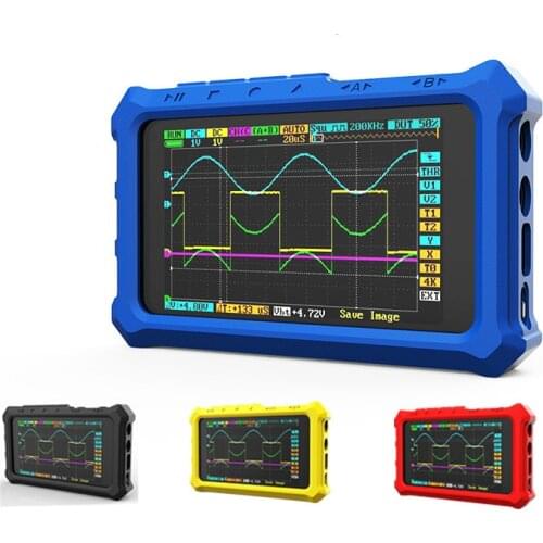 New Handheld 4 Channel 100MS/s Nano DSO DSO213 DS213 Digital Oscilloscope LCD Display Case