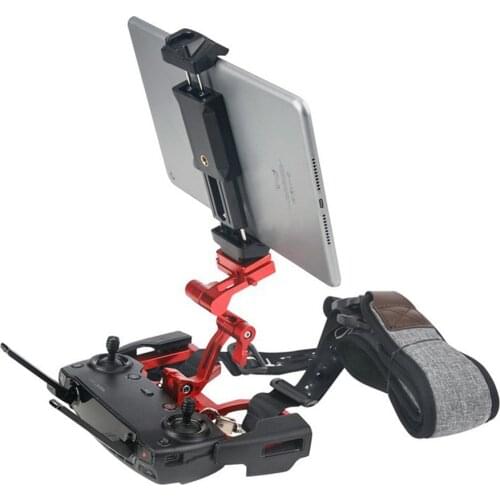 Durable and Wear-resistant Mobile Phone And Tablet Holder Red Aluminum Alloy Bracket for DJI Feimi DTO Drone Accessories RCSTQ