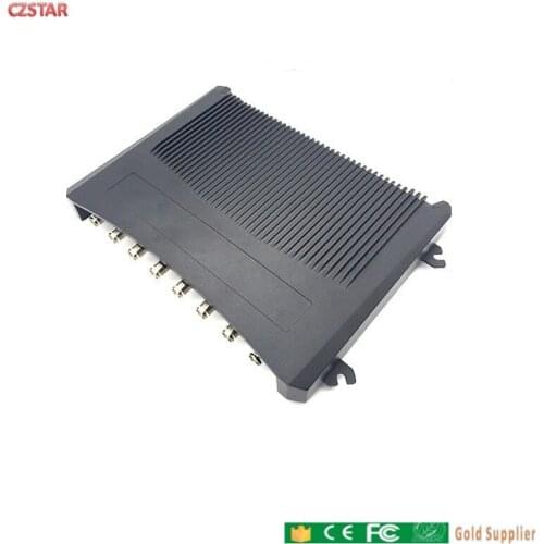 School rfid reader multiple tag students ID card uhf 8ports reader impinj r2000 chip long distance with TCP IP/RS232 interface
