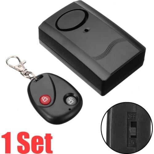 1set 120db 9V Motorcycle Security Alarm Anti Theft With Wireless Remote Moved Vibrated For Motorbike Scooter ATV
