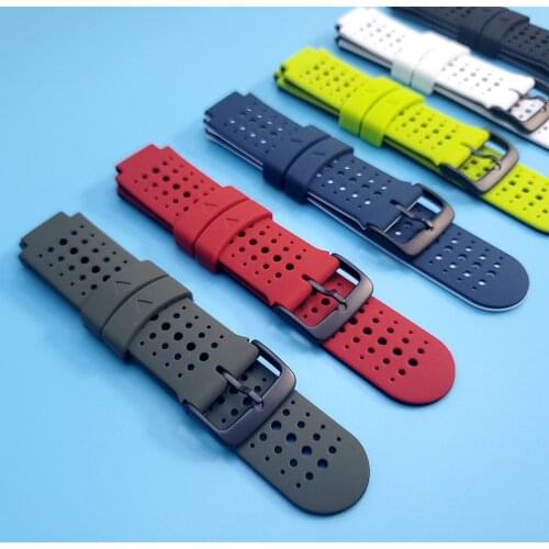 Silicone Wrist Band for Garmin Forerunner 220 230 620 630 735XT Watch Bracelet For Garmin Forerunner 235 Sport Strap Watchband