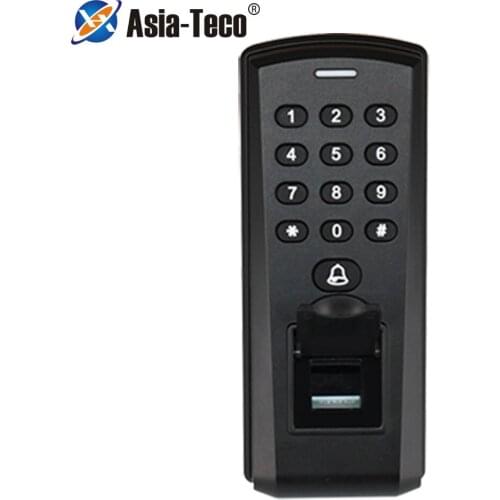 Fingerprint Access Control 125KHZ RFID card reader Biometric Door Access Control Keypad Password Card Reader Door Lock System
