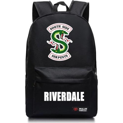Riverdale South Side Stranger Things Boy Girl School bag Women Bagpack Teenagers Schoolbags Canvas Men Student Backpacks