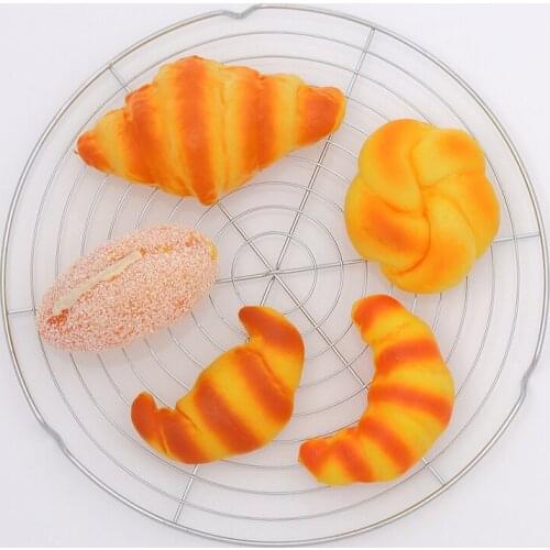 32CM Stainless Steel Cake Cooling Rack Bake Wire Cooling Grid Holder Baking Tray for Bread Biscuits Cupcakes Cookies Cakes Tools