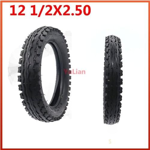 12.5 Inch 12 1/2x2.50 Tyre Electric Scooters12 1/2x2.50 Tire Electric Tricycle Non-Pneumatic Solid Explosion-proof Tire