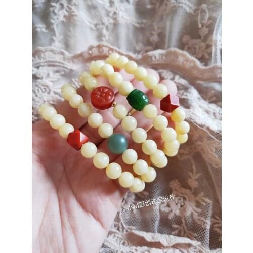 Honey wax hand string single circle