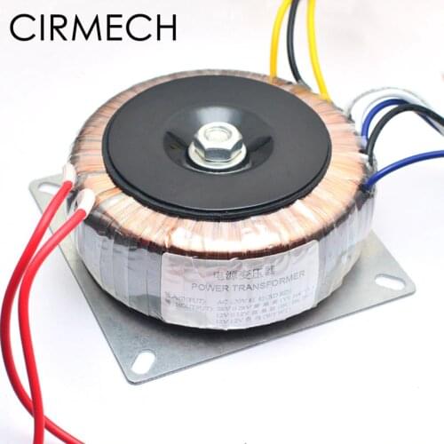 CIRMECH Dual ac 28v dual12V single 12V 200W transformer for preamplifer amplifer tone board used 110V 220V optional