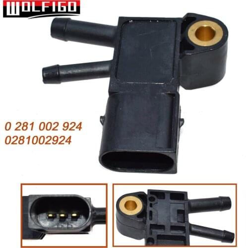 WOLFIGO New Exhaust Manifold Absolute Pressure Sensor For Mercedes Benz W164 0281002924,A0061539528,A0061534928,0 281 006 025