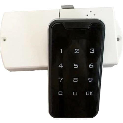 Electric Digital Touch panel Keypad Password cabinet lock Supprot virtual password