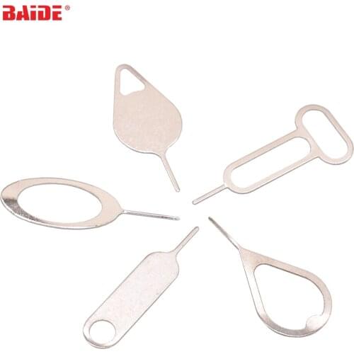 Sim Card Tray Ejector Eject Pin Key Removal Tool For iPhone 5 6 6S 7 Plus 8 XR huawei p8 lite P9 xiaomi OPPO 5000pcs/lot