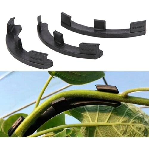 Curving Shaper for Dia. Less 10mm Plant Branch Plastic PP Twist Tree Twig Retaining Clip Garden Shaped Lock Tie Clips
