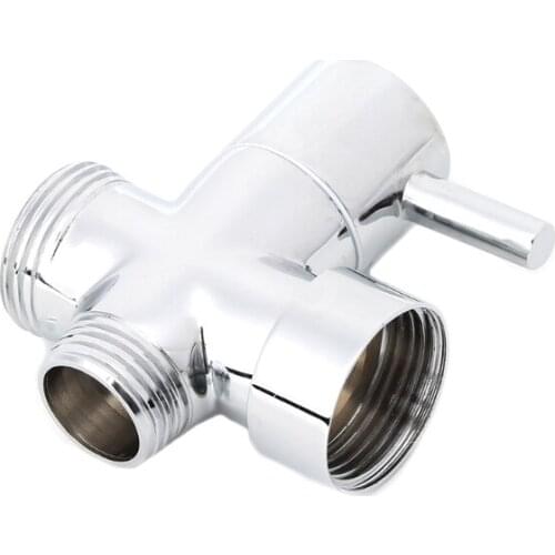 Brass Shower Arm Diverter Valve Bathroom Universal Shower System Chrome 2 Way 50JC