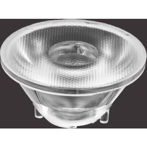 PC material Optical lens Diameter 35mm Height 18mm with 12,24,36 angle available for MR16 and spotlight