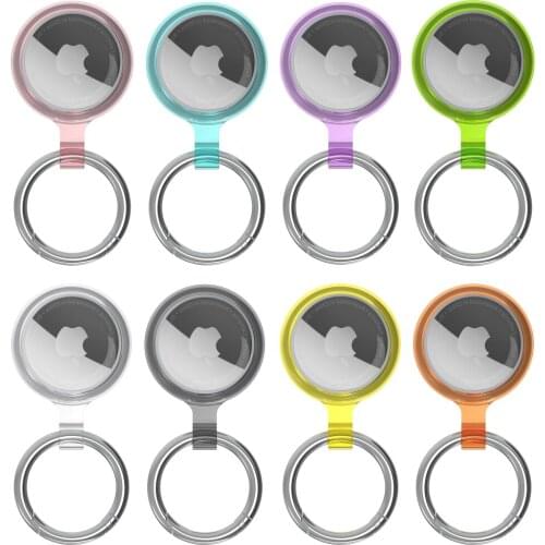 Soft TPU Protection Case for Airtags Protective Sleeve Anti-Scratch Cover Protector Shell For Airtag Locator Tracker Accessories