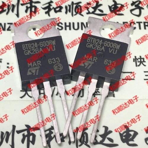 New 5pcs BTB24-600BW TO-220