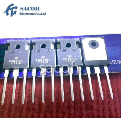 New 5PCS/Lot NGTB40N65IHL2WG 40N65IHL2 or NGTB40N65IHRWG 40N65IHR NGTB40N65FL2WG 40N65FL2 NGTB40N65 40N65 TO-247 40A 650V IGBT