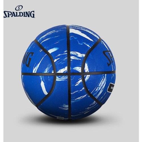 SPALDING ORIGINAL Marble series basketball official size and weight 7# rubber material outdoor mens match ball 83-633Y