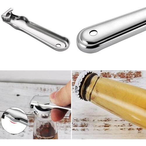Stainless Steel Bottle Opener Beer Cap Opener Beer Bottle Opener Can Opener Wine Cap Opener Kitchen Bar Tools Accessories