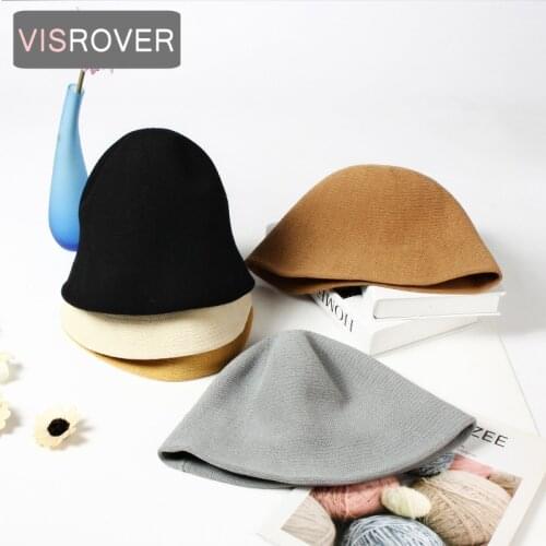 VISROVER 5 colorways Summer Bucket Cap For Women Foldbale Soft Spring Fish Hat Outdoor Sport Autumn Ladies Hat Gift Wholesales