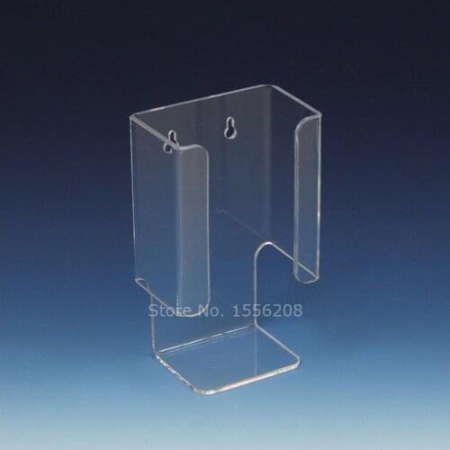 Plastic Acrylic Wall Mounted Tissue Box Holder Home Usage Transparent Plexiglass Disposable Latex Glove Dispenser Kleenex Box
