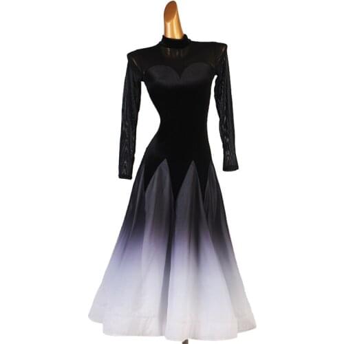 Ballroom Dance Competition Dresses Women Waltz Dress Standard Dancing Wear Costume Customize Women Ballroom dance dress