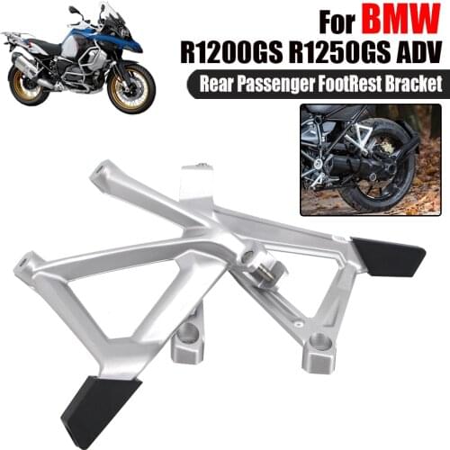 For BMW R1200GS R1250GS R1250 R1200 GS Adventure LC 2013-2020 Motorcycle Rear Passenger Footpegs Kit Footrests Foot Rest Bracket