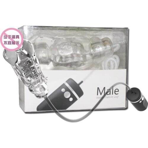 Lifelike Transparents Blowjob Deep Throat Sucker Silicone Male Penis Massager Pussycat Sucking Endless Pleasure Adult Toys
